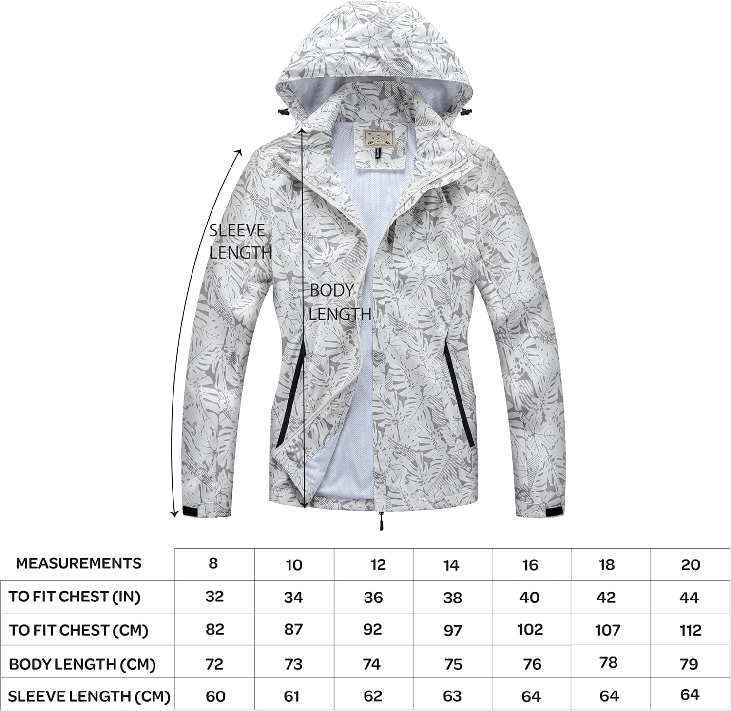 Womens Waterproof Lightweight Rain Jacket - Breathable & Stylish Outdoor Gear - Image 3