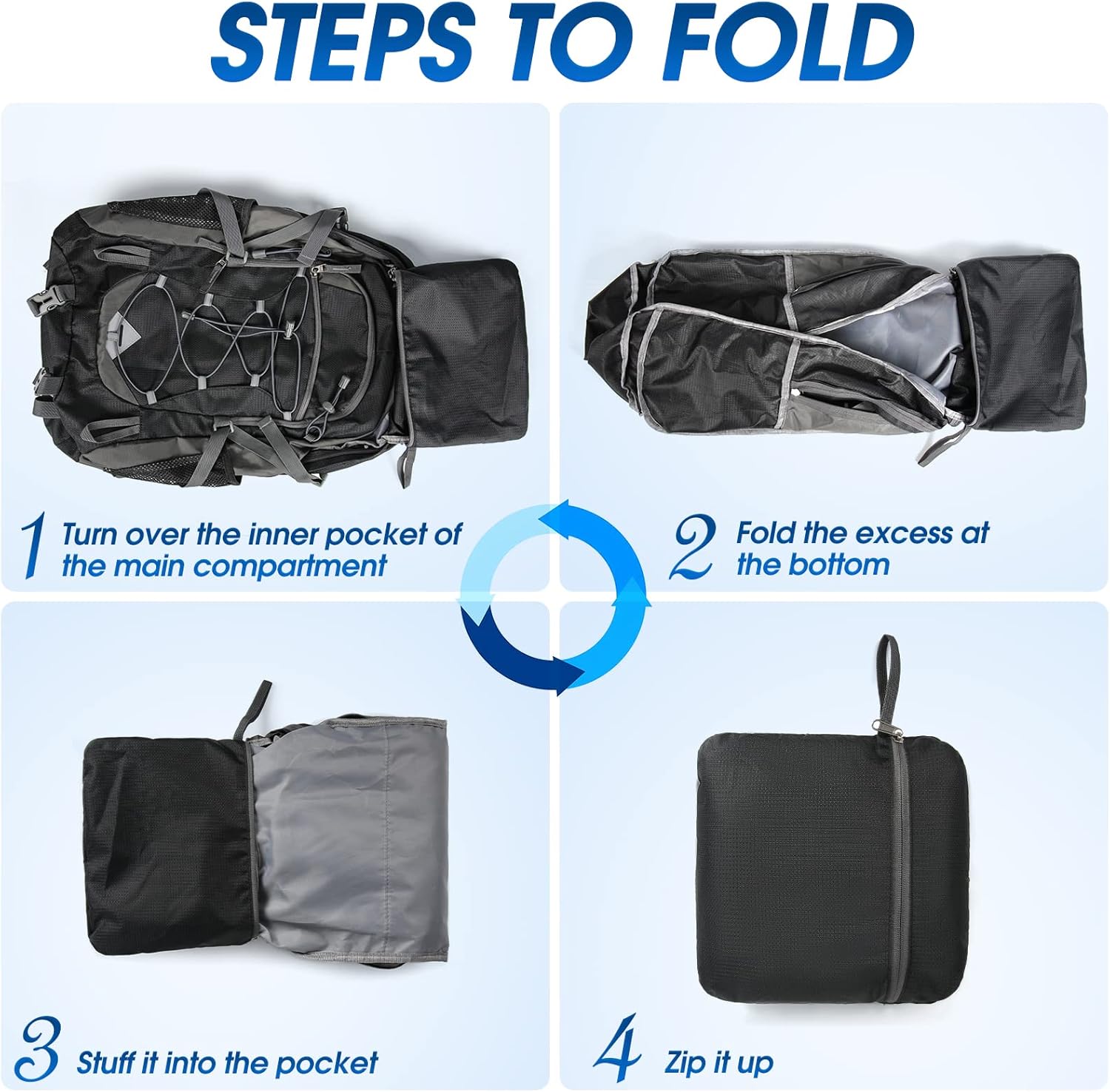 IGOLUMON 40L Hiking Backpack: Lightweight, Water-Resistant for All Adventures - Image 3