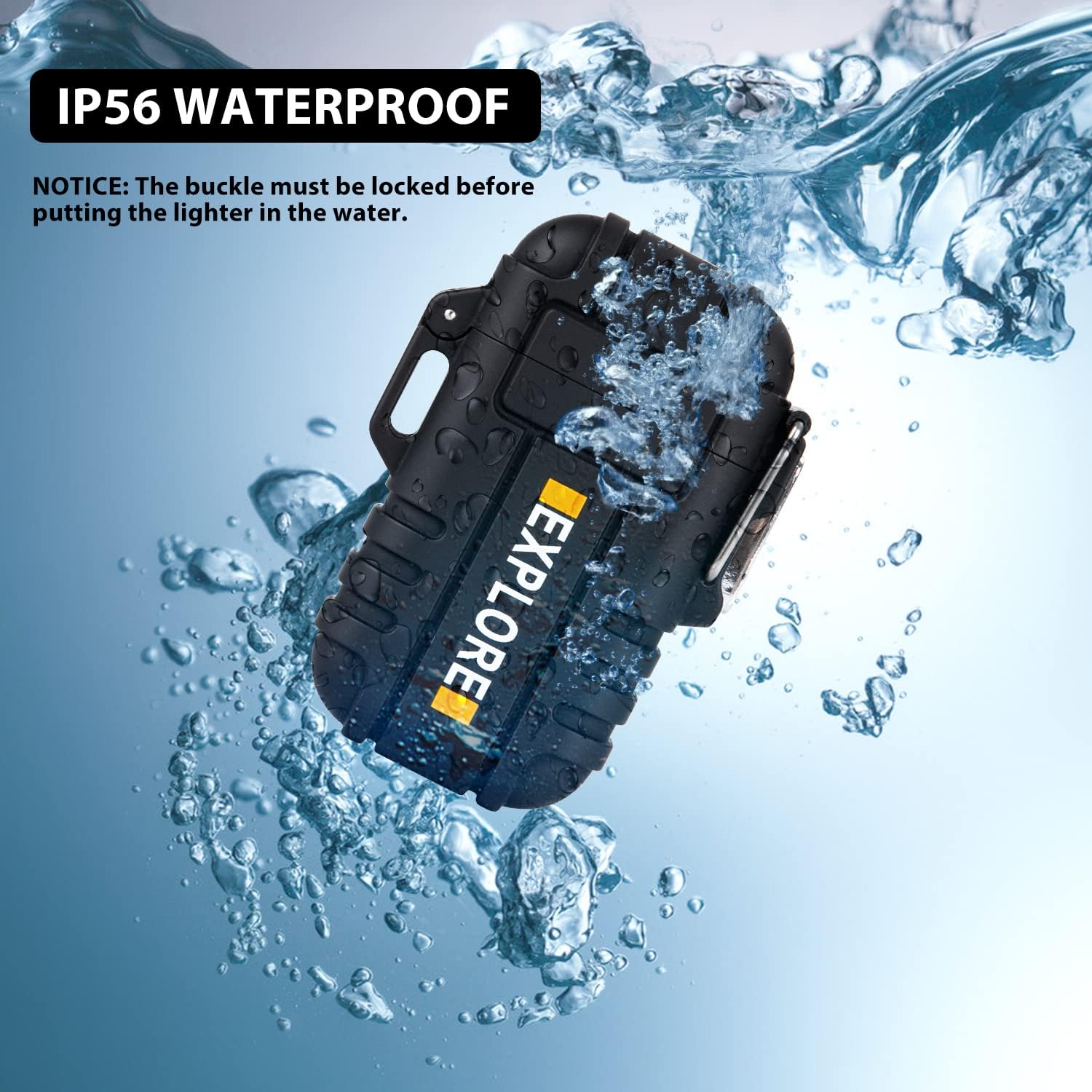 Rechargeable USB Plasma Lighter: Windproof, Waterproof, EDC Gear - Image 4