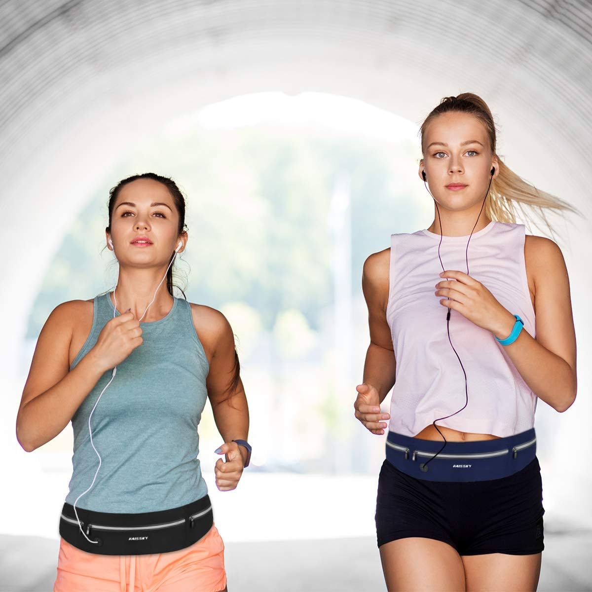 HAISSKY Running Belt: Ultra-Light, Water-Resistant Phone Waist Pack - Image 3