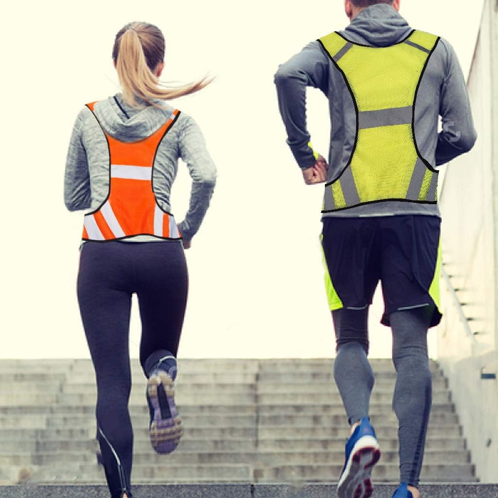 Uncle Paul High-Vis Safety Vest: Run, Cycle, Walk Dog w/ Pocket - Image 5
