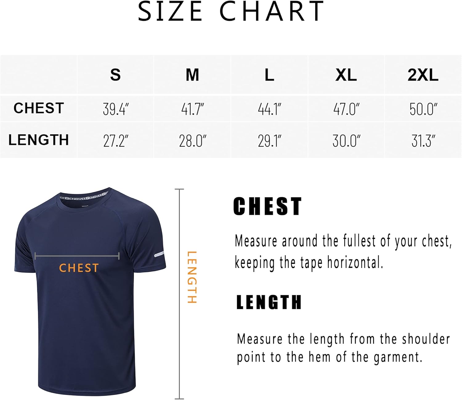 Gaiatiger Mens Quick Dry T-Shirt: Cool, Dry, Athletic Comfort - Image 4