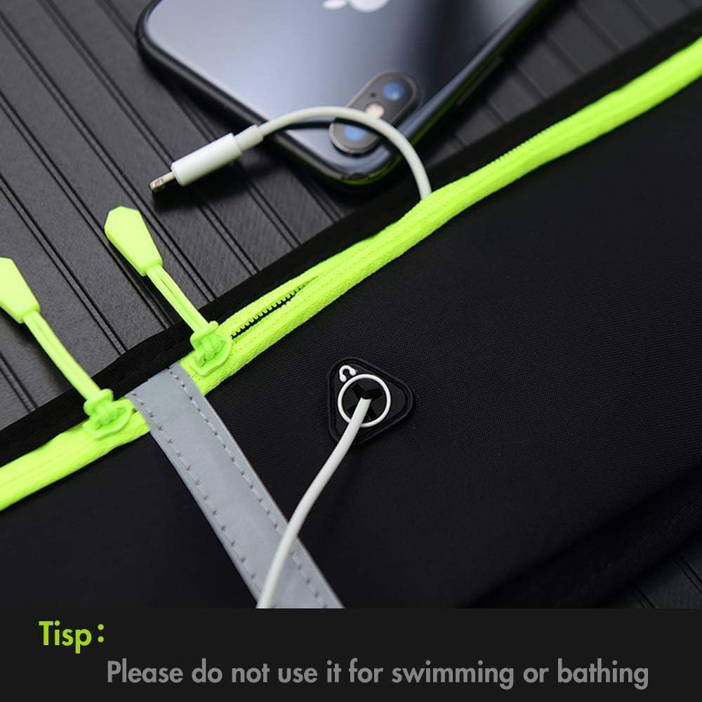GORWRICH Waterproof Running Belt: Sweatproof, Large Capacity, Secure - Image 3