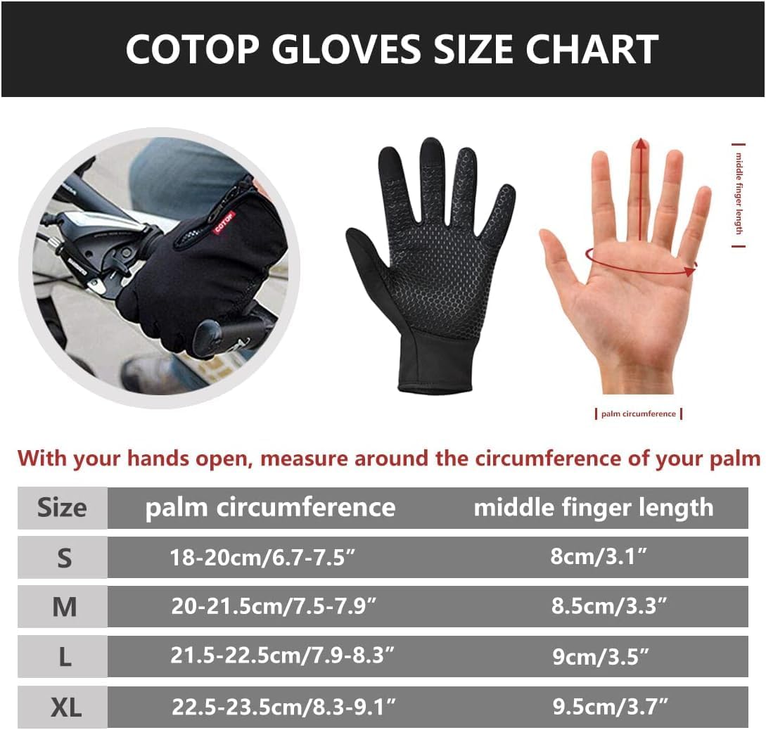 Warm Windproof Touchscreen Gloves | Anti-Slip Outdoor Gear - Image 3