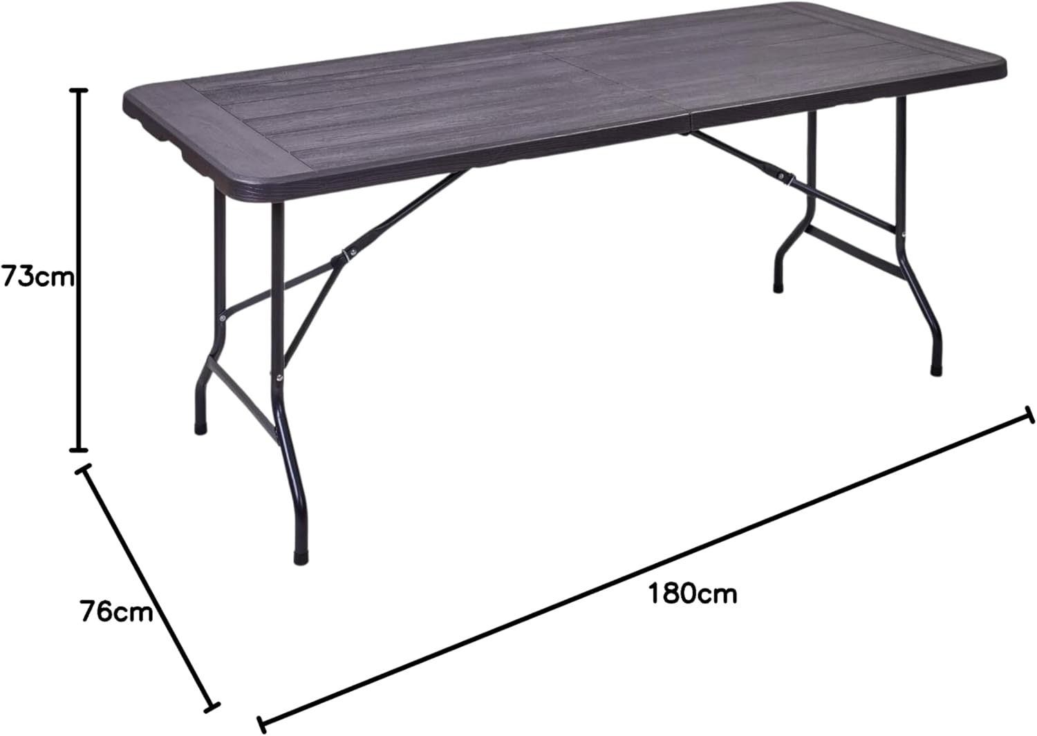 Hi-Gear Richmond 6ft Folding Camping Table: Portable Outdoor Dining - Image 3