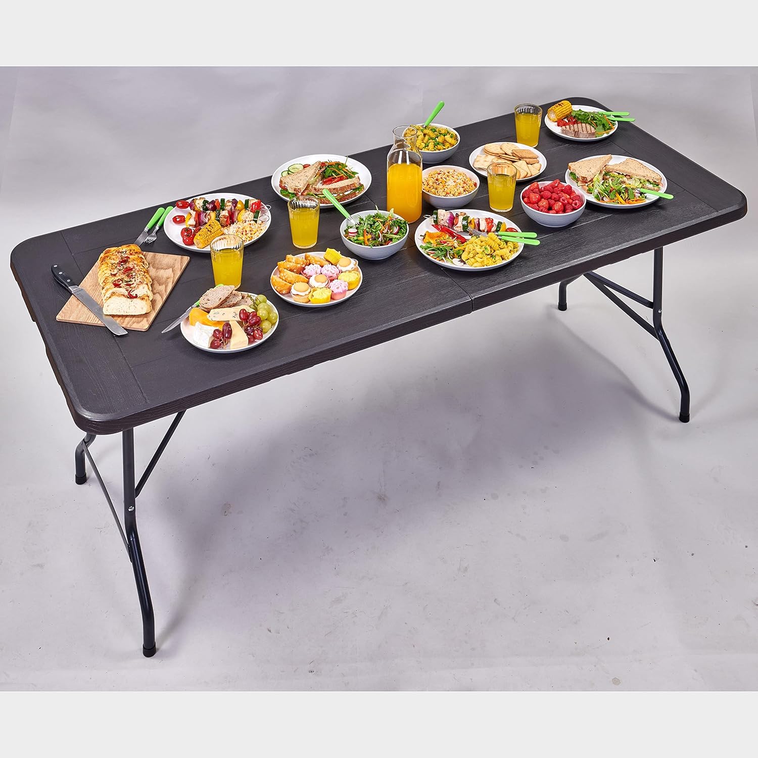 Hi-Gear Richmond 6ft Folding Camping Table: Portable Outdoor Dining - Image 10