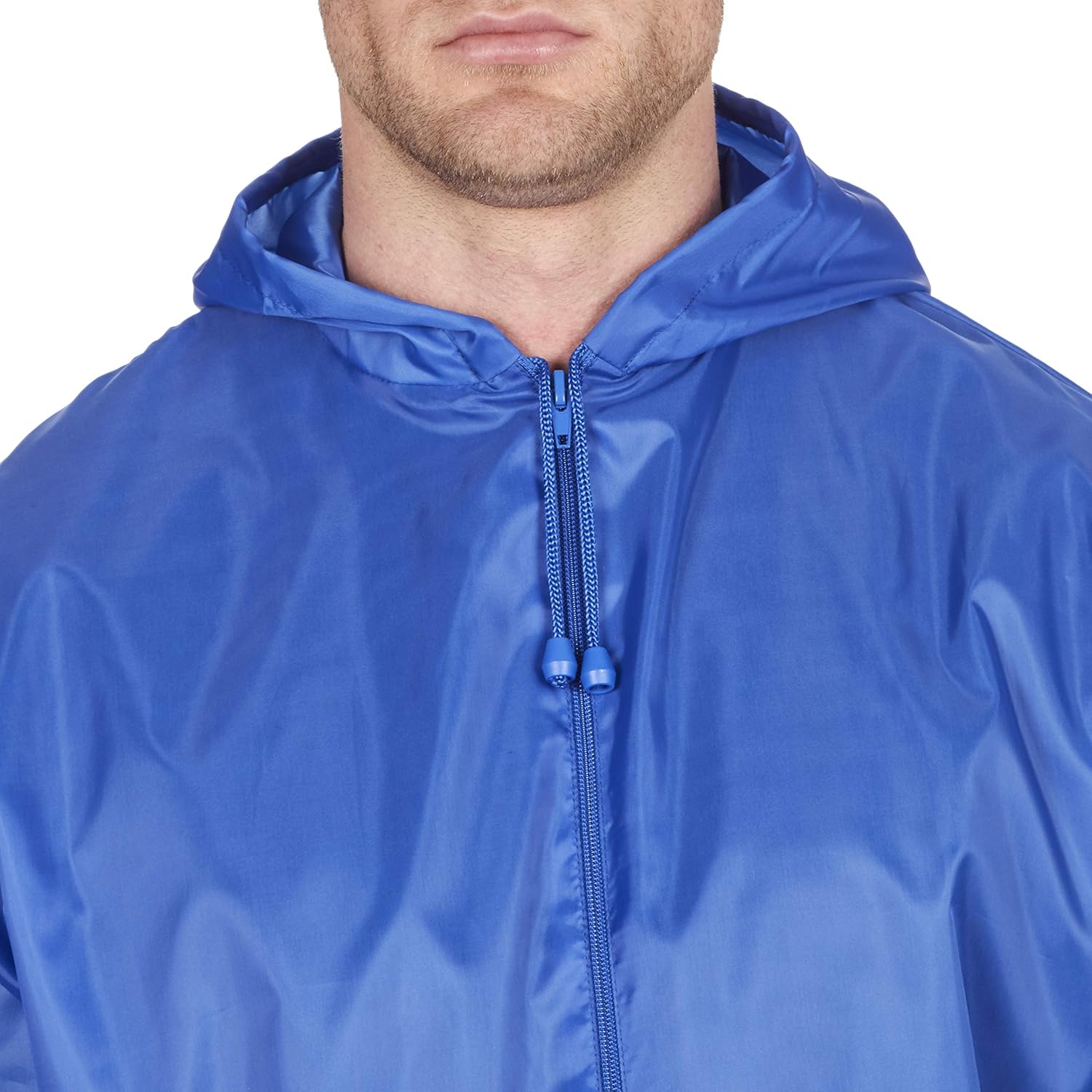 Unisex Water-Resistant Hooded Raincoat | Lightweight & Breathable | Travel Essential - Image 4