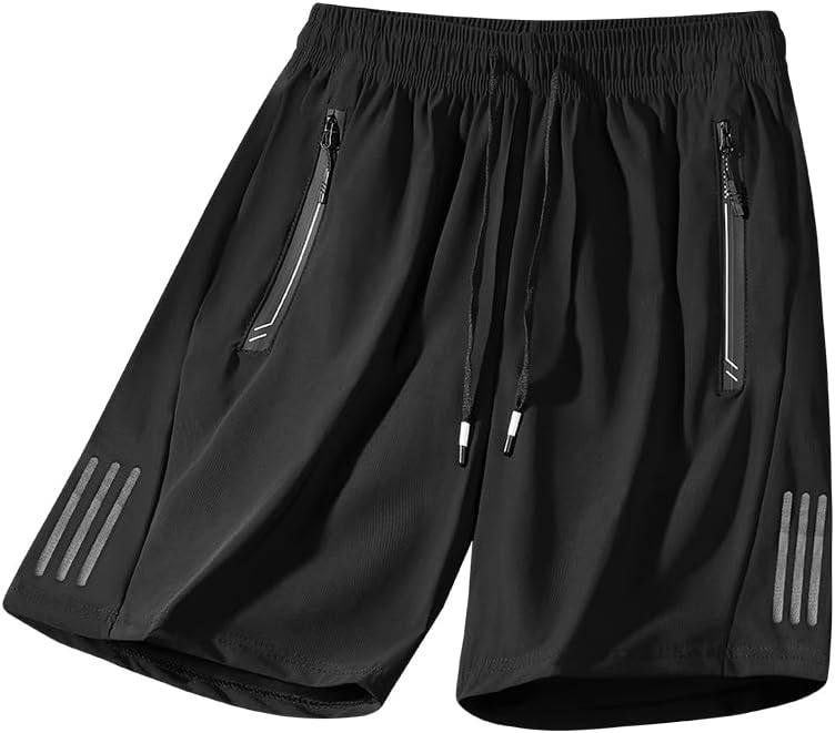 Men's Breathable Anti-Lost Zipper Shorts - Summer Gym & Outdoor - Image 3