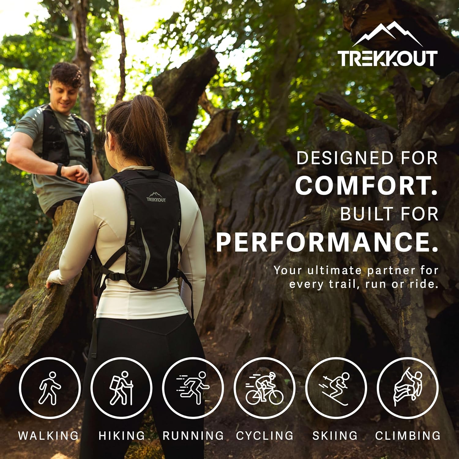 TREKKOUT 5L Hydration Vest: Ultra-Light for Running & Outdoors - Image 5