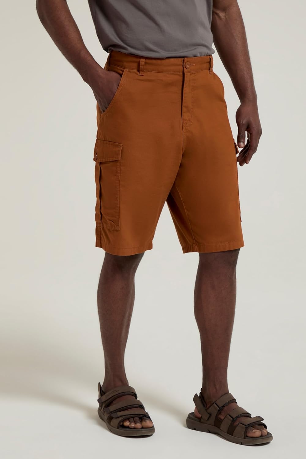 Men's Cargo Shorts: Durable Twill Cotton, 6 Pockets, All-Activity - Image 7