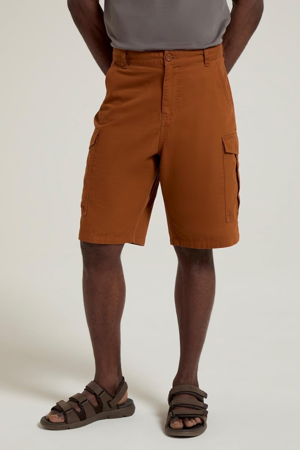 Men's Cargo Shorts: Durable Twill Cotton, 6 Pockets, All-Activity - Image 9