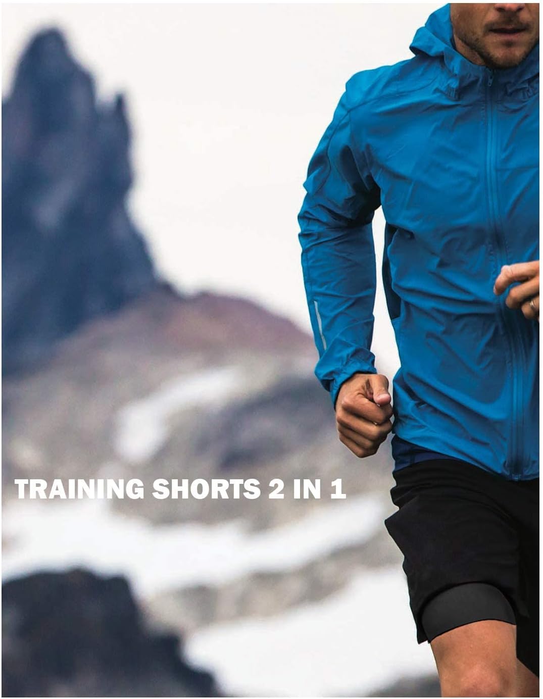 HOPLYNN Men's 2-in-1 Running Shorts w/ Phone Pocket - Image 5