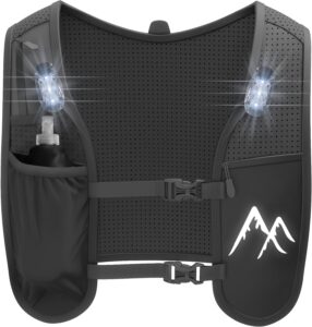 ArcticFit LED Running Vest: Visible, Organized, Hands-Free Running