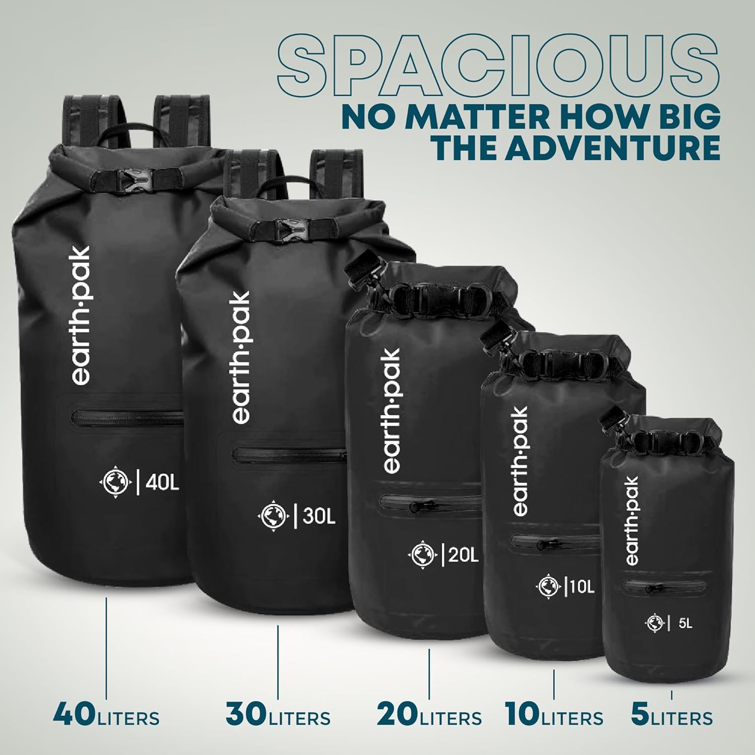 10L Waterproof Dry Bag & Phone Case for Kayak Camping Hiking - Image 2
