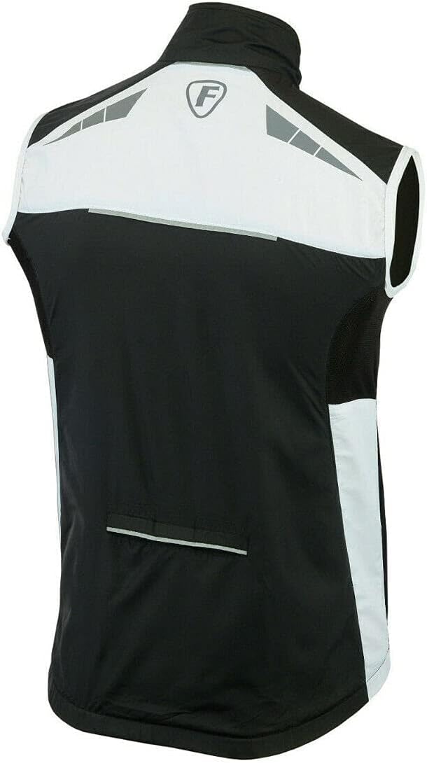 FDX Men's Cycling Gilet: Lightweight, Breathable, Reflective Vest - Image 2