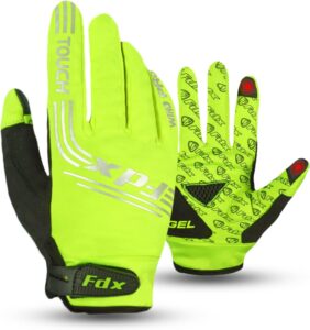 FDX Thermal Winter Gloves: Windproof, Water-Resistant, Padded, Touchscreen