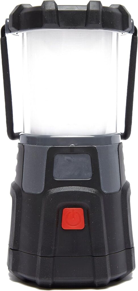 Hi-Gear 1000L COB Power Lantern with Carry Handle, Emergency Lighting, Portable Outdoor Lighting, Festival Essentials, Camping Accessories, Camping Equipment, Grey