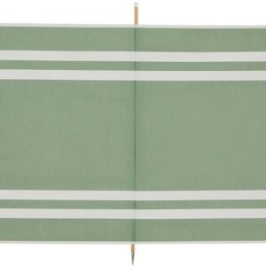 Hi-Gear 5-Pole Retro Style Striped Wooden Windbreak, Sun Shelter, Privacy Shelter, Ideal for Camping, Holidays, Picnic's, trips to the Beach and Caravanning, Camping Equipment