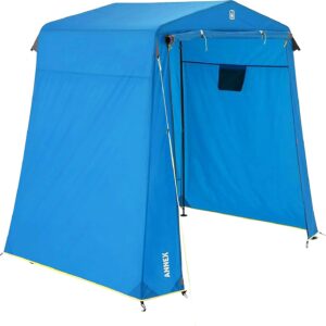 Hi-Gear Large Annex Utility Tent with Sturdy Steel Frame & Internal Storage Pockets, Easy to Pitch, Large & Spacious, Waterproof, Camp Toilet, Shower or Kitchen, Storage Space, 1500mm HH, Blue