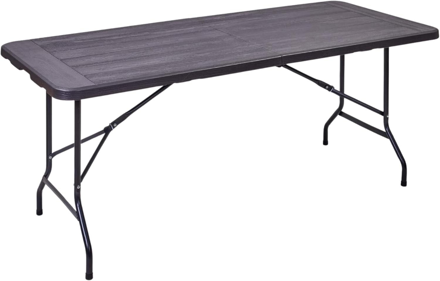 Hi-Gear Richmond 6ft Folding Camping Table with Carry Handle, Portable Outdoor Table, Camping Furniture