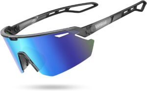 Lamicall Polarized Sports Sunglasses: Ultra-Light, UV400 Protection
