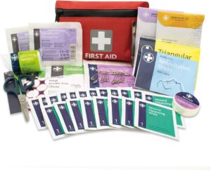 92pc First Aid Kit: Travel, Home, Hiking Safety Essentials