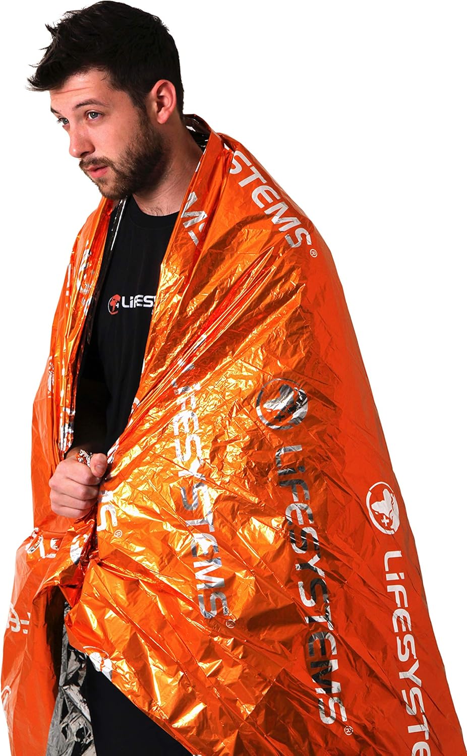 Lifesystems Emergency Silver Foil Thermal Blanket For Hiking, Mountaineering And Outdoor Survival