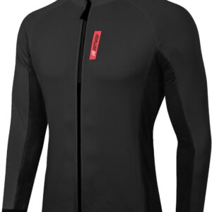 MEETWEE Men’s Cycling Jersey, Long Sleeve Biking Cycle Tops Quick Dry Breathable Mountain Bike MTB Shirt Racing Bicycle Clothes