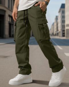 Men's Cargo Pants: Durable, Relaxed Fit, Ample Pockets