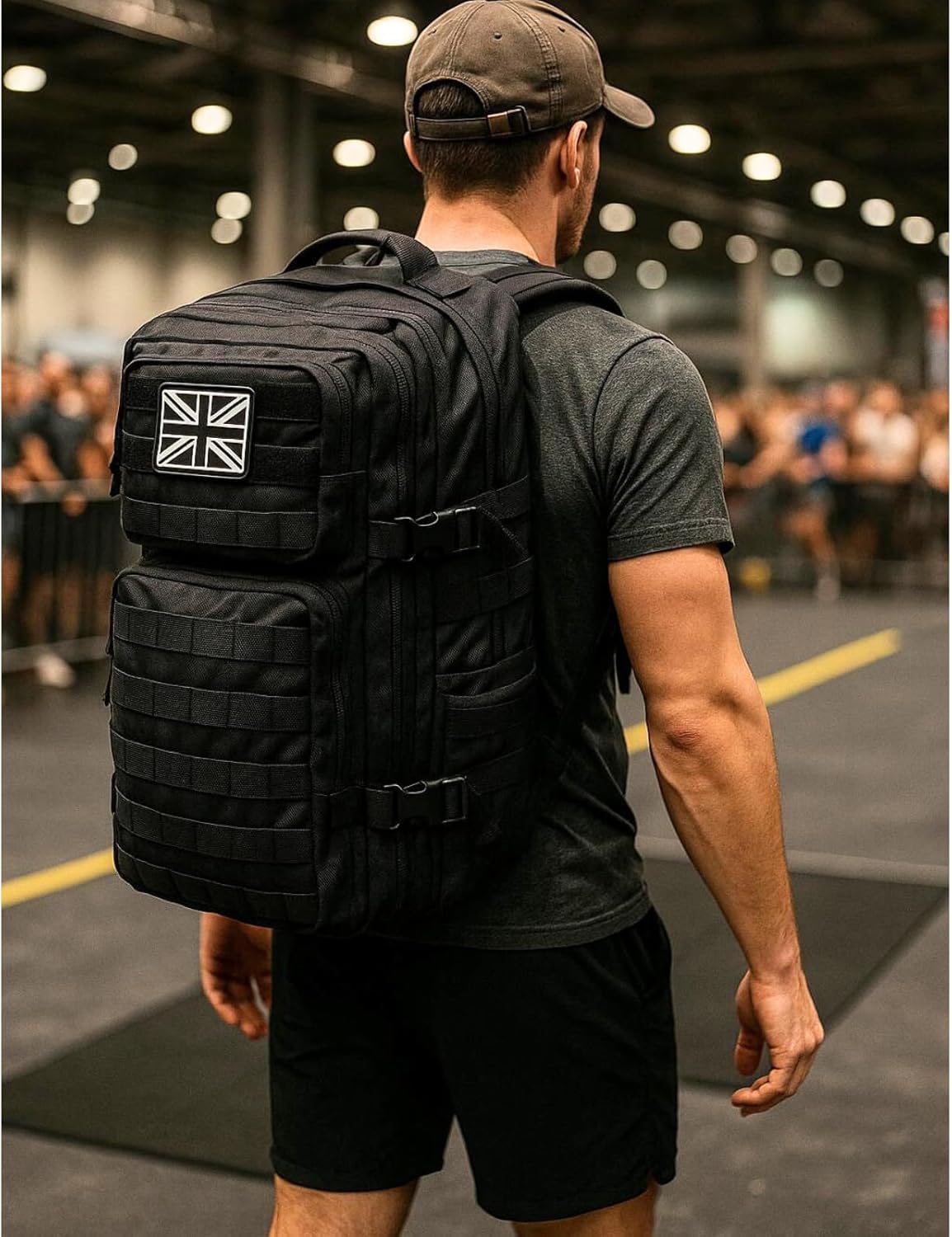 45L Water-Resistant Tactical Backpack: Hiking, Travel, Gym Gear - Image 2