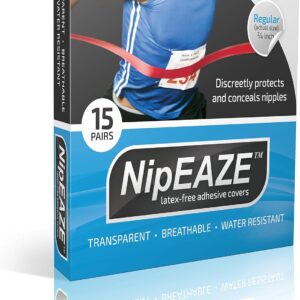 NipEaze - 15pairs - The Original Sports Nipple Cover - for Runners and Athletes