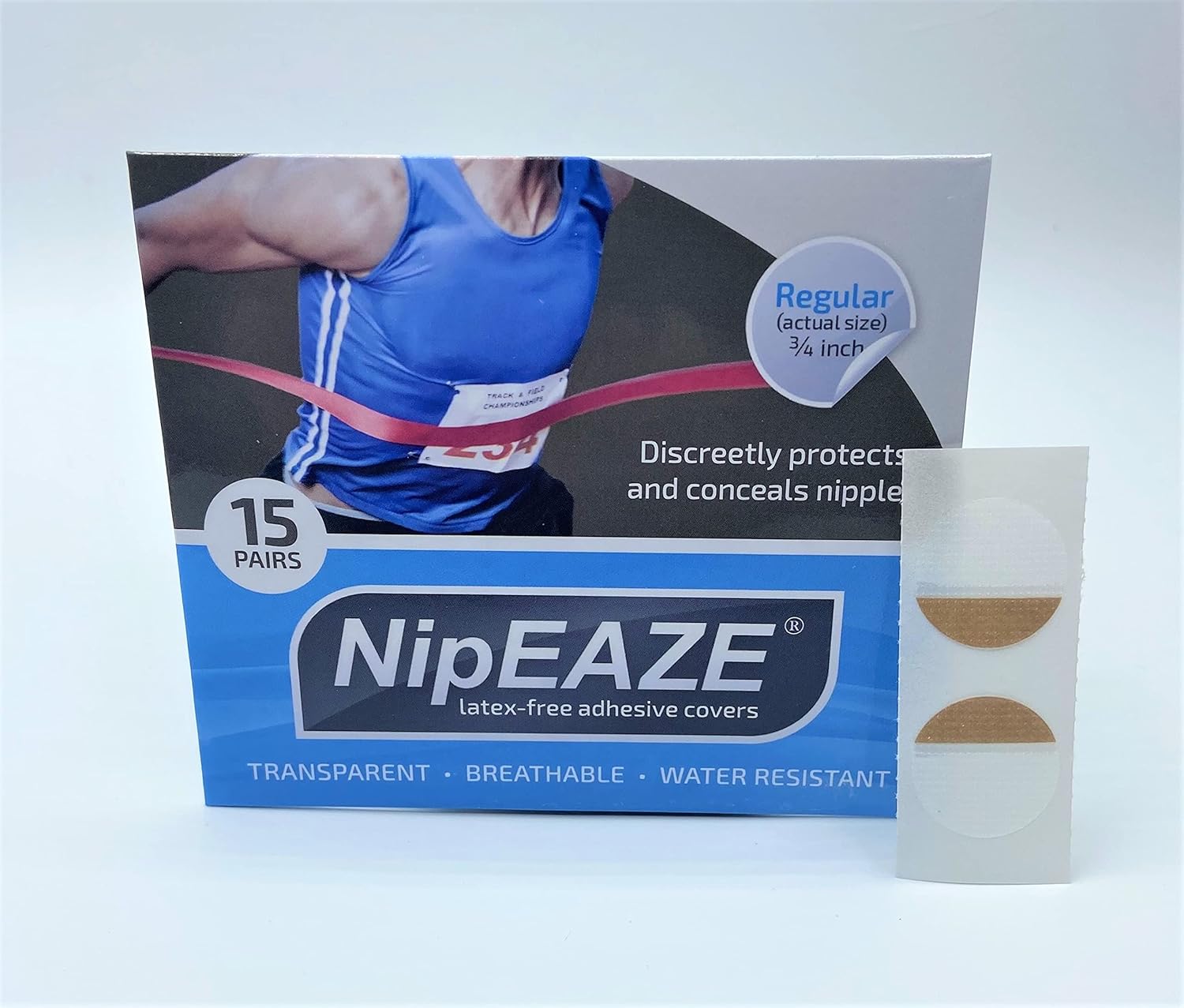 NipEaze Original Sports Nipple Covers: Chafe-Free Comfort for Athletes - Image 2
