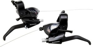 Shimano ST-EF41 3x6sp Shifters: Smooth Gears, Reliable V-Brake Control