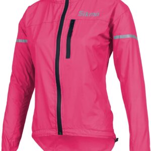 Sikma WOMEN GIRLS CYCLING JACKET LADIES RAIN COAT FEMALE WATERPROOF WATER RESISTANT JACKET RUNNING CASUAL TOP OUTDOOR …