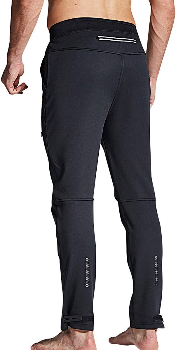 Men's Windproof Cycling Pants: Warm, Dry, Zip Pockets - Image 2