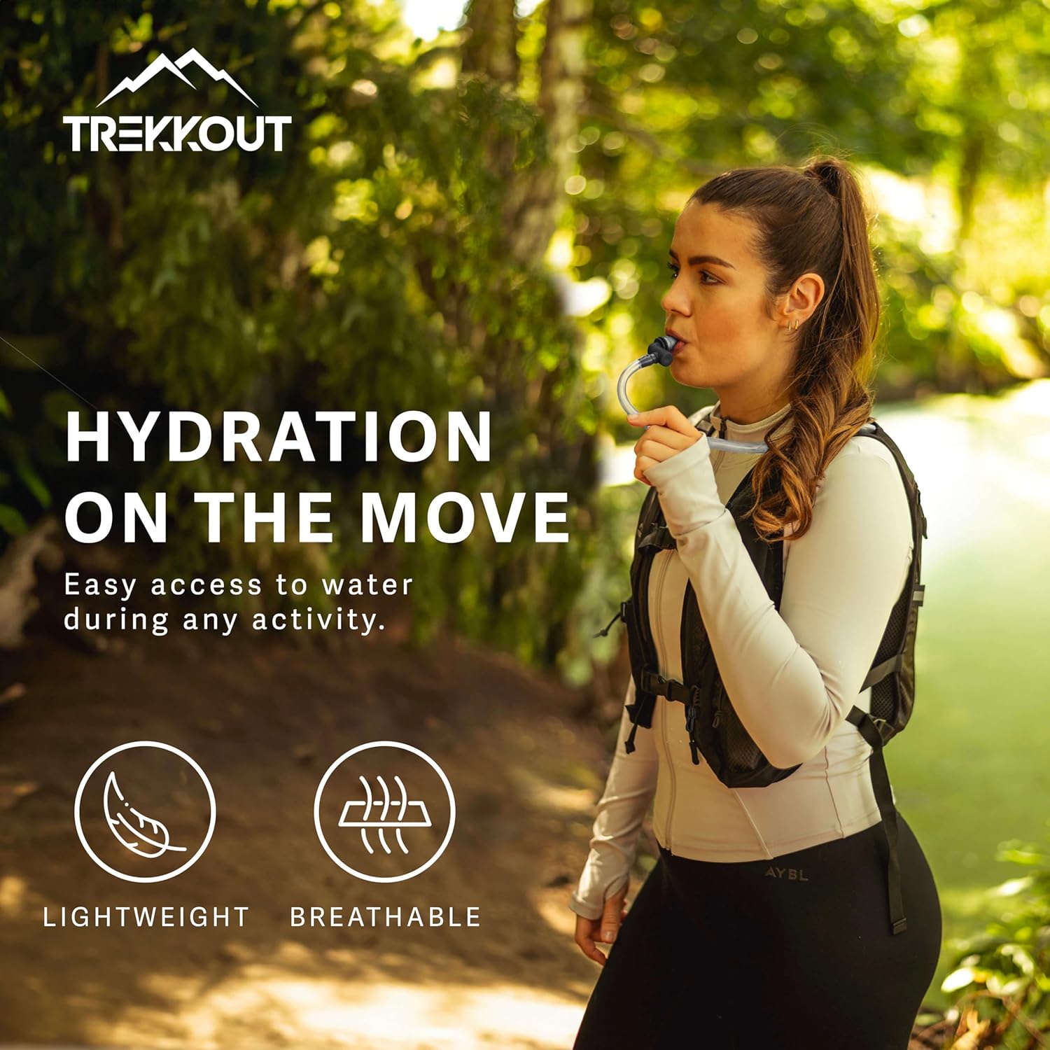 TREKKOUT 5L Hydration Vest: Ultra-Light for Running & Outdoors - Image 2
