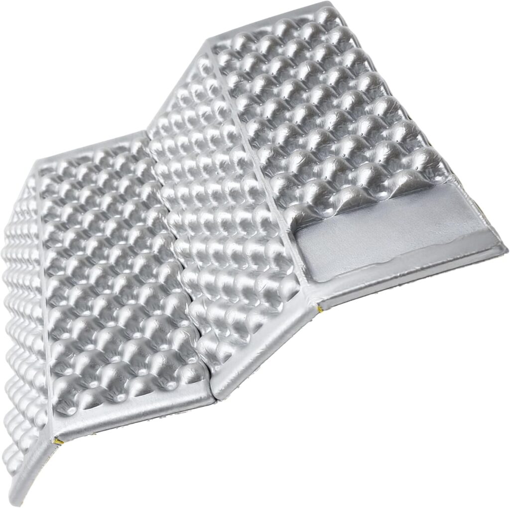 Trinordic IXPE Folding Sit Mat - Waterproof, Insulating, Durable and Lightweight Hiking Seat Pad - Essential Camping Accessories for Outdoor Travel Adventure
