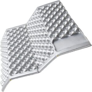 Trinordic IXPE Folding Sit Mat - Waterproof, Insulating, Durable and Lightweight Hiking Seat Pad - Essential Camping Accessories for Outdoor Travel Adventure