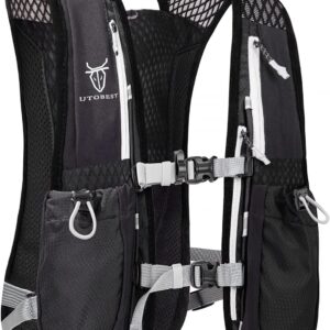 UTOBEST Running Backpacks Lightweight Hydration Pack Functional Running Vest 5L