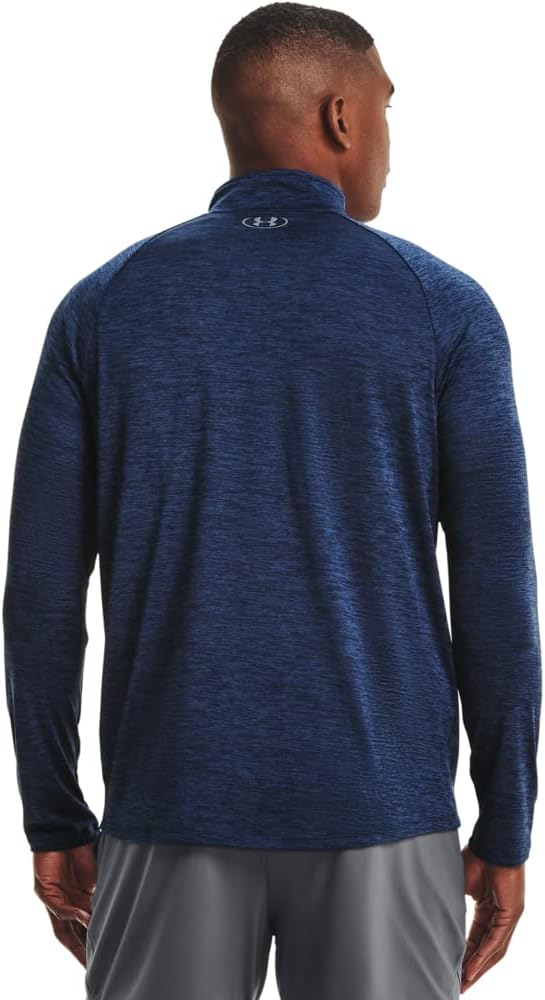 Under Armour Men's Tech 1/2 Zip: Light, Breathable Workout Top - Image 2