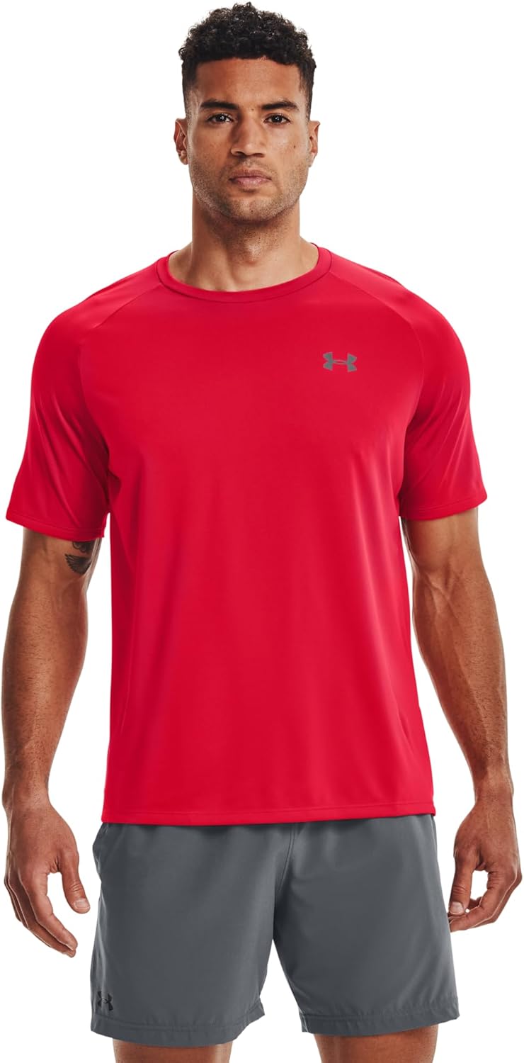 Under Armour Men's Anti-Odor Tech Tee: Cool, Dry, Fresh - Image 2