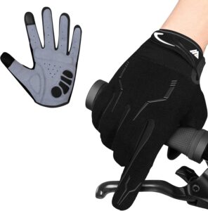 WESTWOOD FOX Padded MTB Gloves: Touchscreen, Anti-Slip, All-Weather Comfort