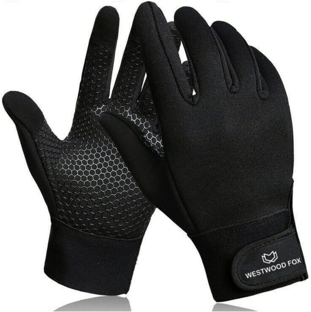 WESTWOOD FOX Waterproof Cycling Gloves Thermal Winter Gloves TouchScreen Anti Slip Windproof Mens Gloves gifts for Men Women