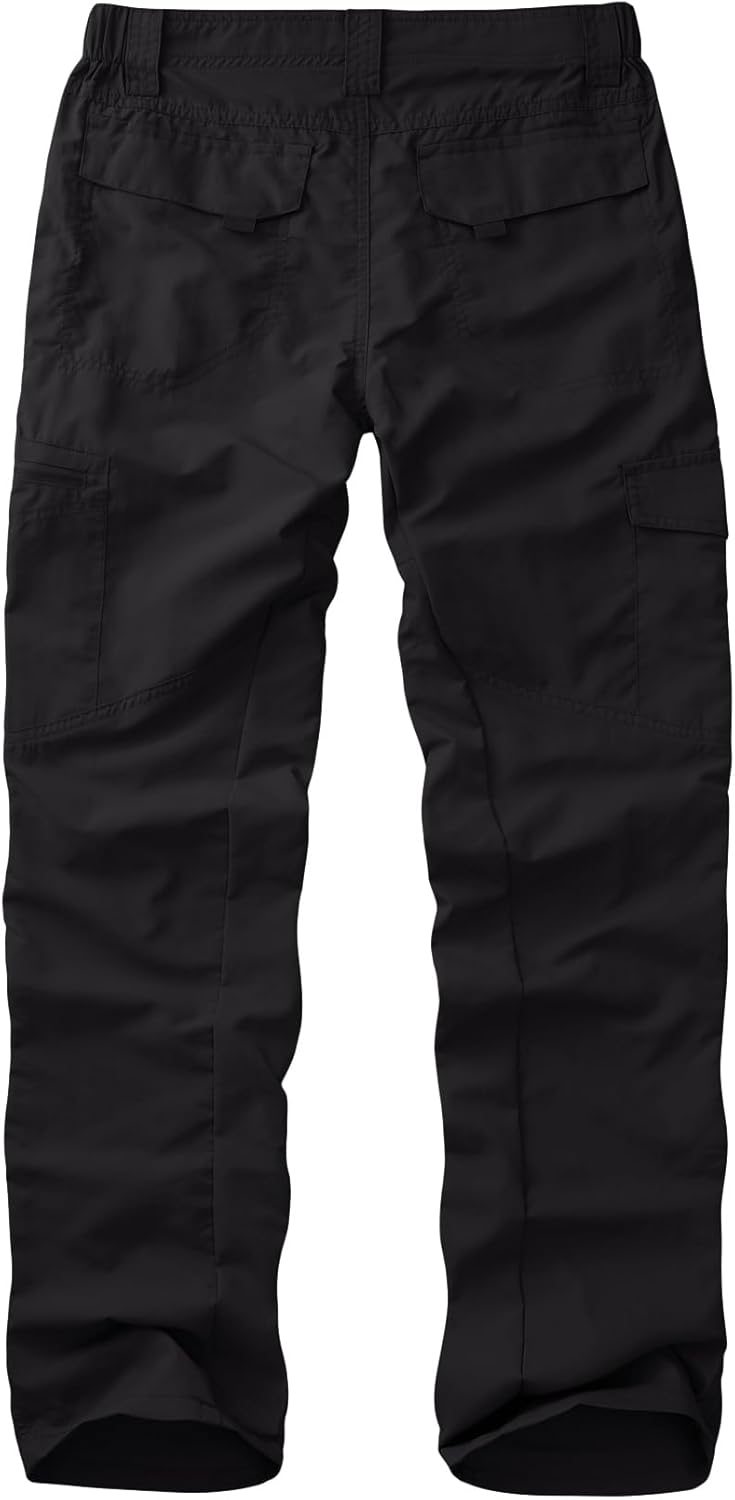 Men's Quick Dry Hiking Pants: Lightweight, Breathable Cargo Trousers - Image 2